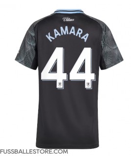 Günstige Aston Villa Boubacar Kamara #44 Auswärtstrikot Damen 2025-26 Kurzarm
